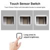 36 x 28 in. Large Rectangular Frameless Wall-Mount Anti-Fog LED Light Bathroom Vanity Mirror