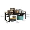 Kitchen Countertop Organizer, Cupboard Stand Spice Rack, Cabinet Pantry Shelves, Organization and Storage for Bathroom Bedroom Office, Space Saving