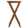 Dylan 5-Pc Snack Table Set; Teak