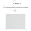 36 x 28 in. Large Rectangular Frameless Wall-Mount Anti-Fog LED Light Bathroom Vanity Mirror