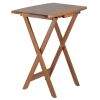 Dylan 5-Pc Snack Table Set; Teak
